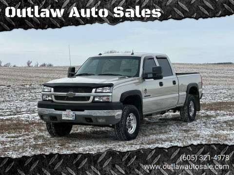 2003 Chevrolet Silverado 2500HD for sale at Outlaw Auto Sales in Viborg SD