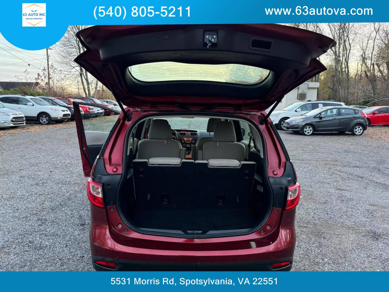 2012 Mazda Mazda5 for sale at 63 Auto Inc in Spotsylvania, VA