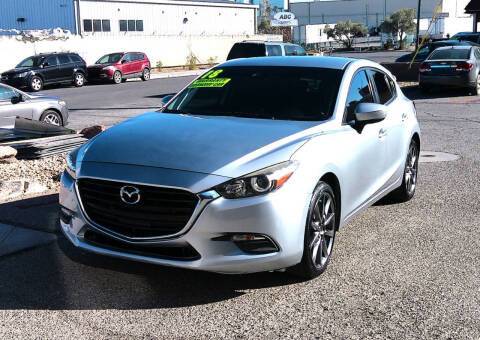 2018 Mazda MAZDA3 for sale at DESERT AUTO TRADER in Las Vegas NV
