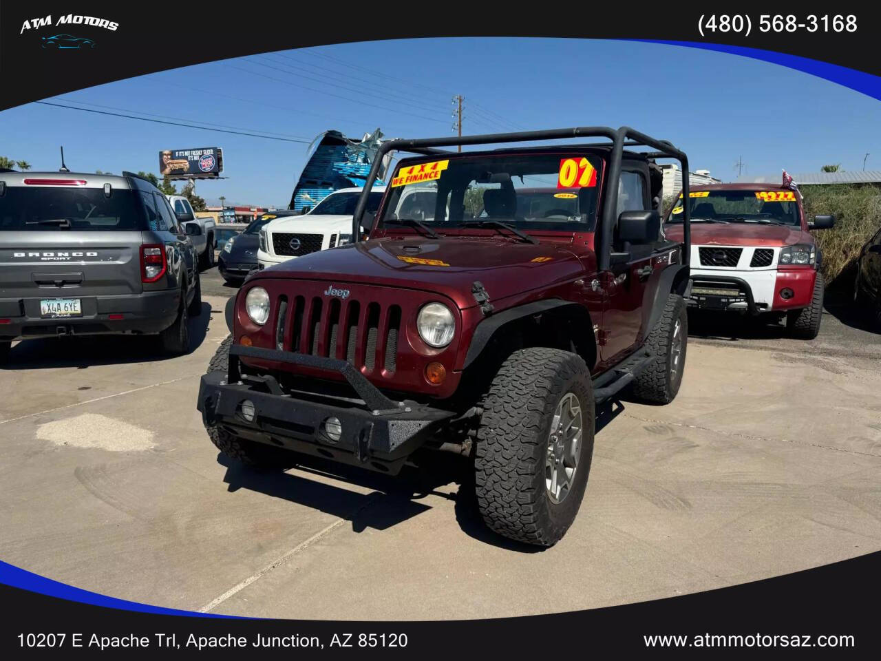 2007 Jeep Wrangler for sale at ATM MOTORS in Apache Junction, AZ