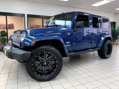 2009 Jeep Wrangler Unlimited for sale at SAINT CHARLES MOTORCARS in Saint Charles IL