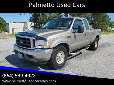 2004 Ford F-250 Super Duty for sale at Palmetto Used Cars in Piedmont SC