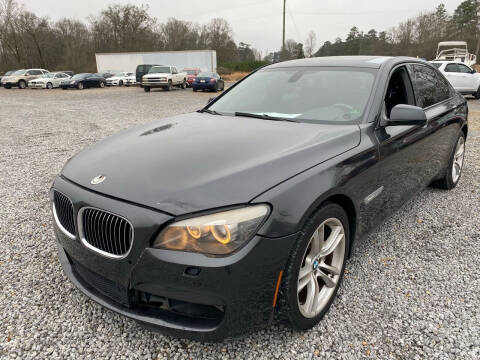 2012 BMW 7 Series for sale at Alpha Automotive in Odenville AL