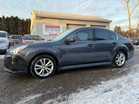 2014 Subaru Legacy for sale at HOLLINGSHEAD MOTOR SALES in Cambridge OH