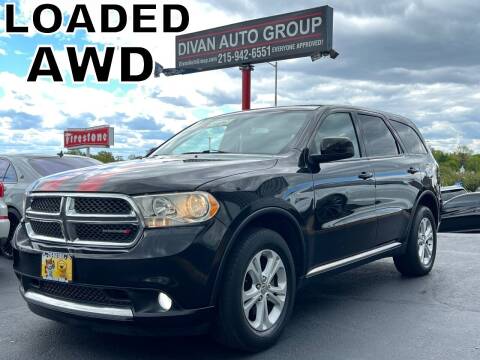 2012 Dodge Durango for sale at Divan Auto Group in Feasterville Trevose PA