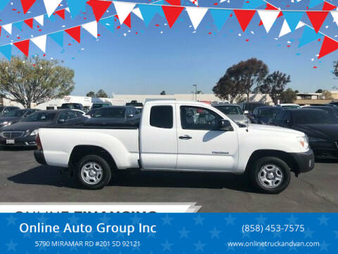 2015 Toyota Tacoma for sale at Online Auto Group Inc in San Diego CA
