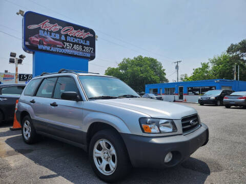2005 Subaru Forester for sale at Auto Outlet Sales and Rentals in Norfolk VA