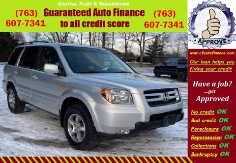 2008 Honda Pilot for sale at Capital Fleet  & Remarketing  Auto Finance in Columbia Heights MN