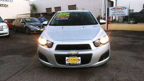 2014 Chevrolet Sonic for sale at El Guero Auto Sale in Hawthorne CA