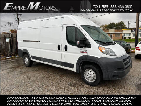 2015 RAM ProMaster for sale at Empire Motors LTD in Cleveland OH