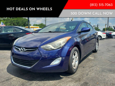 2013 Hyundai Elantra for sale at Hot Deals On Wheels in Tampa FL