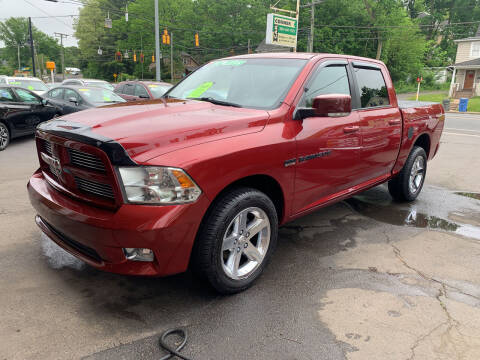 2011 RAM Ram Pickup 1500 for sale at CAR CORNER RETAIL SALES in Manchester CT