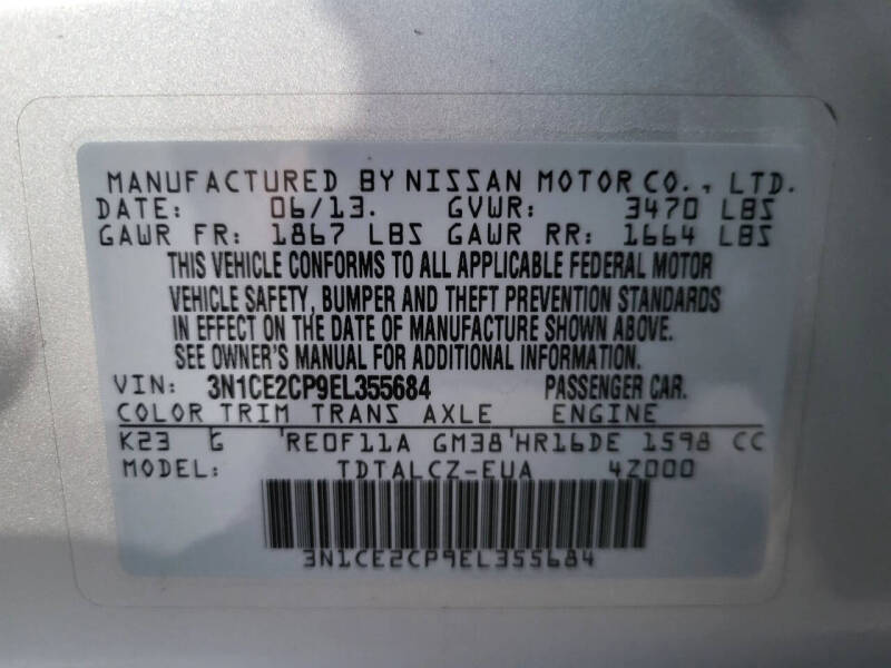 2014 Nissan Versa Note