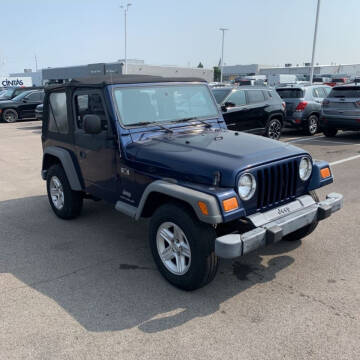 2004 Jeep Wrangler for sale at Wheels Auto Sales in Bloomington IN