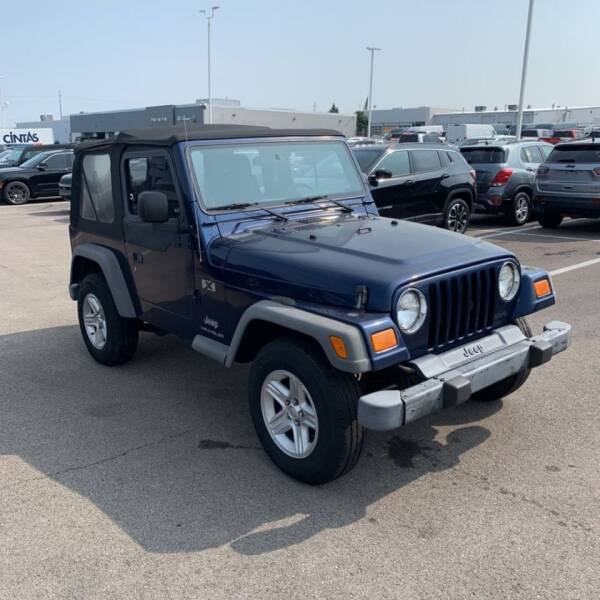 2004 Jeep Wrangler for sale at Wheels Auto Sales in Bloomington IN