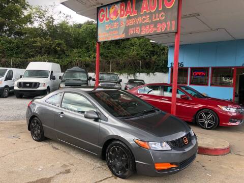 2010 Honda Civic for sale at Global Auto Sales and Service in Nashville TN