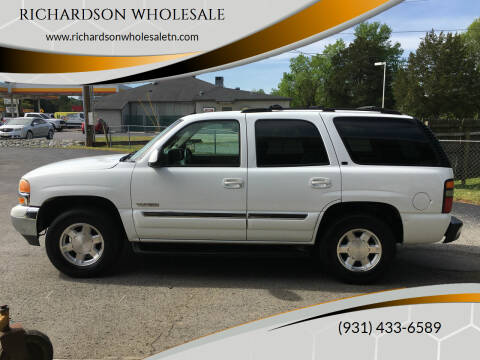 2004 GMC Yukon for sale at RICHARDSON WHOLESALE in Fayetteville TN