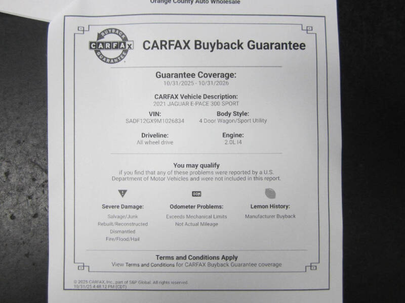 2021 Jaguar E-PACE 300 Sport