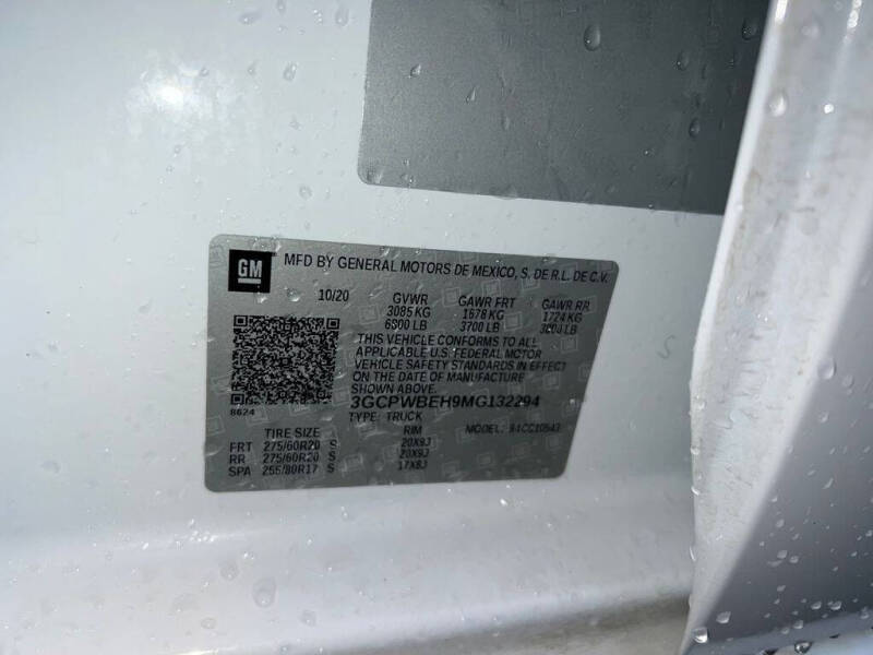 2021 Chevrolet Silverado 1500 Custom