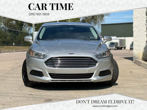 2014 Ford Fusion for sale at Car Time in Philadelphia PA