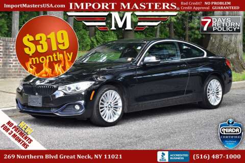 2016 BMW 4 Series for sale at Import Masters in Great Neck NY