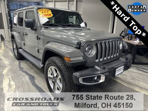 2018 Jeep Wrangler Unlimited for sale at Crossroads Car & Truck in Milford OH