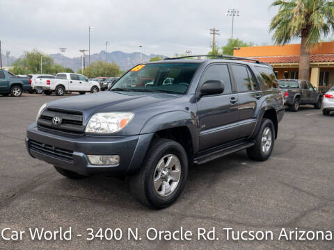 2005 Toyota 4Runner for sale at CAR WORLD in Tucson AZ