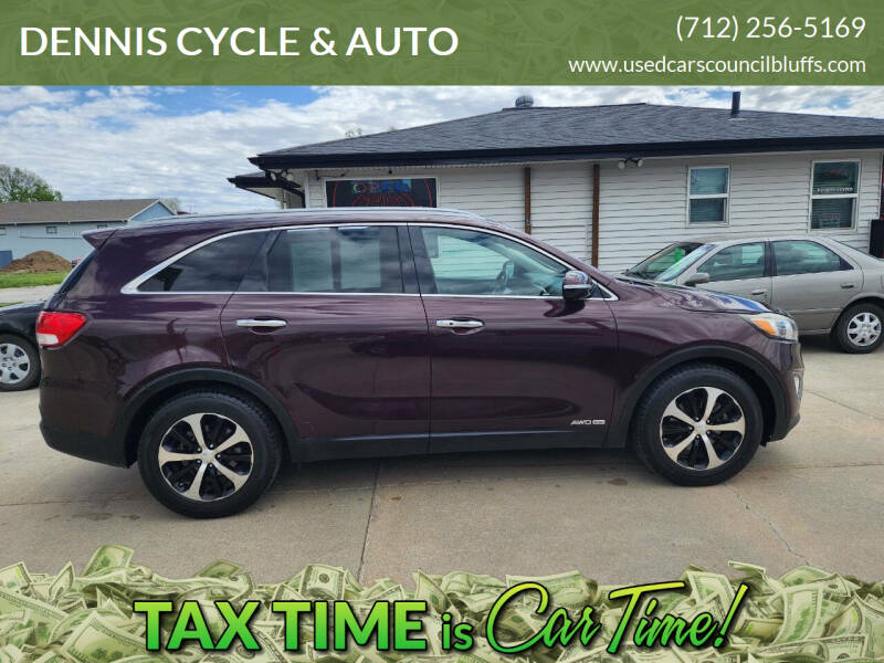 2016 Kia Sorento for sale at DENNIS CYCLE & AUTO in Council Bluffs IA