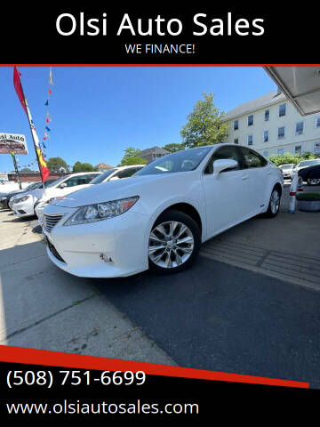 2013 Lexus ES 300h for sale at Olsi Auto Sales in Worcester MA