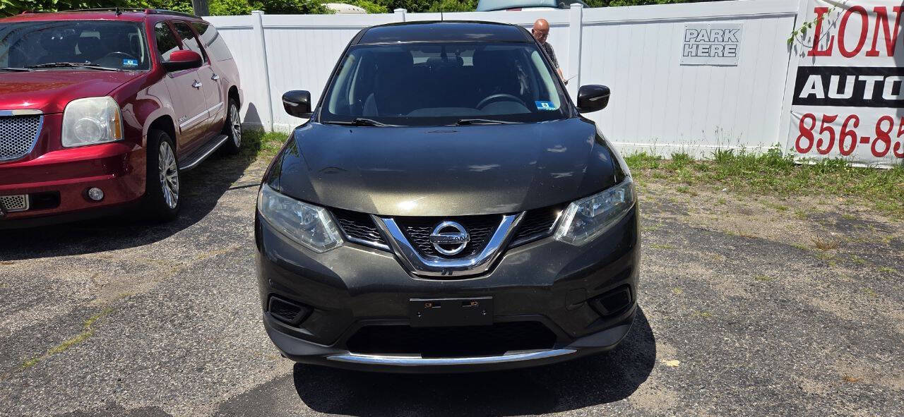 Black 2014 Nissan Rogue S AWD S 4dr Crossover 2