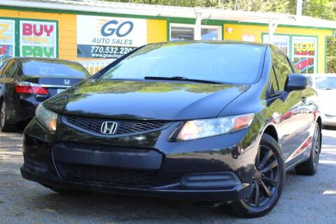 2012 Honda Civic for sale at Go Auto Sales in Gainesville GA