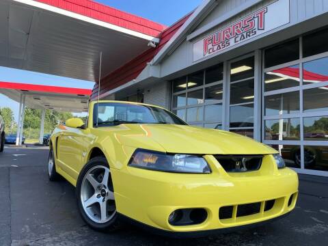 2003 Ford Mustang SVT Cobra for sale at Furrst Class Cars LLC - Independence Blvd. in Charlotte NC
