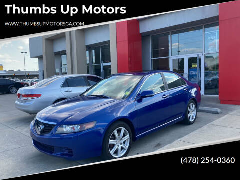2004 Acura TSX for sale at Thumbs Up Motors in Warner Robins GA