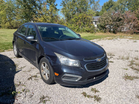 2016 Chevrolet Cruze Limited for sale at HEDGES USED CARS in Carleton MI