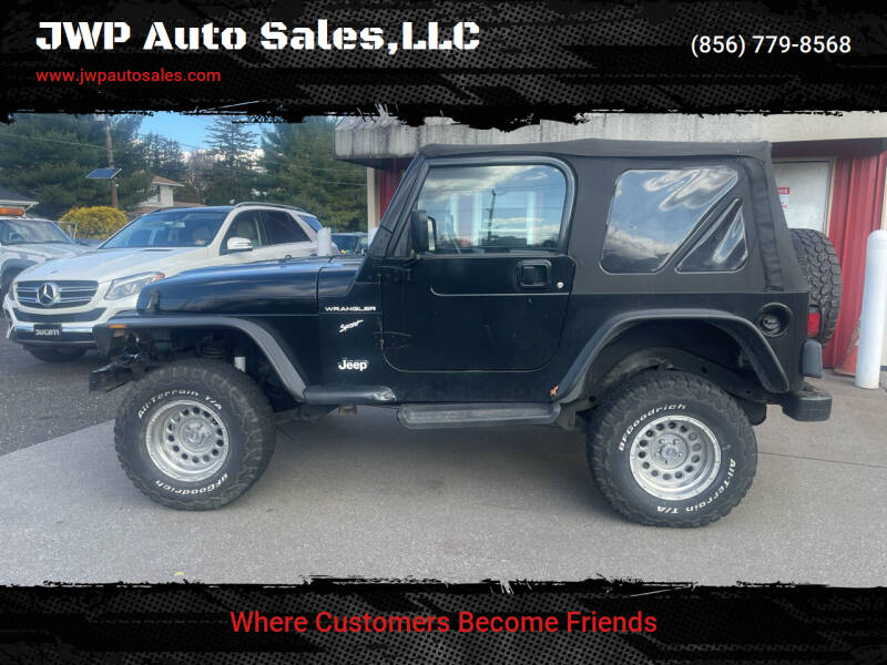1997 Jeep Wrangler for sale at JWP Auto Sales,LLC in Maple Shade NJ