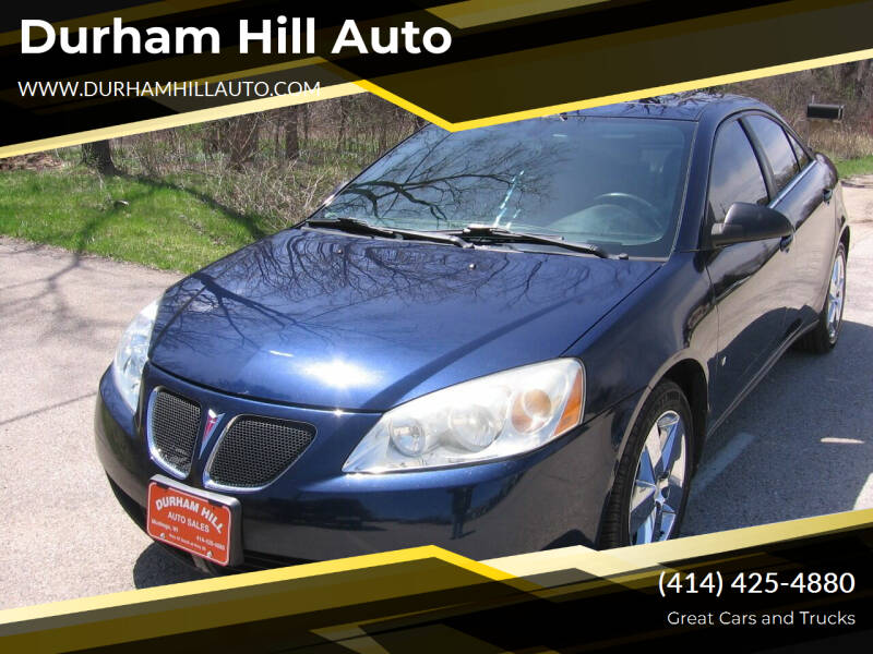 2009 Pontiac G6 for sale at Durham Hill Auto in Muskego WI