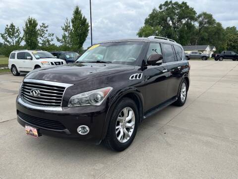 2011 Infiniti QX56 for sale at Azteca Auto Sales LLC in Des Moines IA