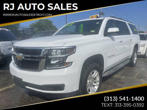 2015 Chevrolet Suburban for sale at RJ AUTO SALES in Detroit MI