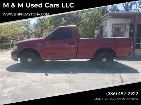 2002 Ford F-150 for sale at M & M Used Cars LLC in Daytona Beach FL