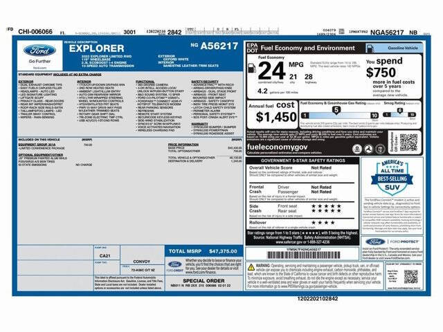 2022 Ford Explorer Limited