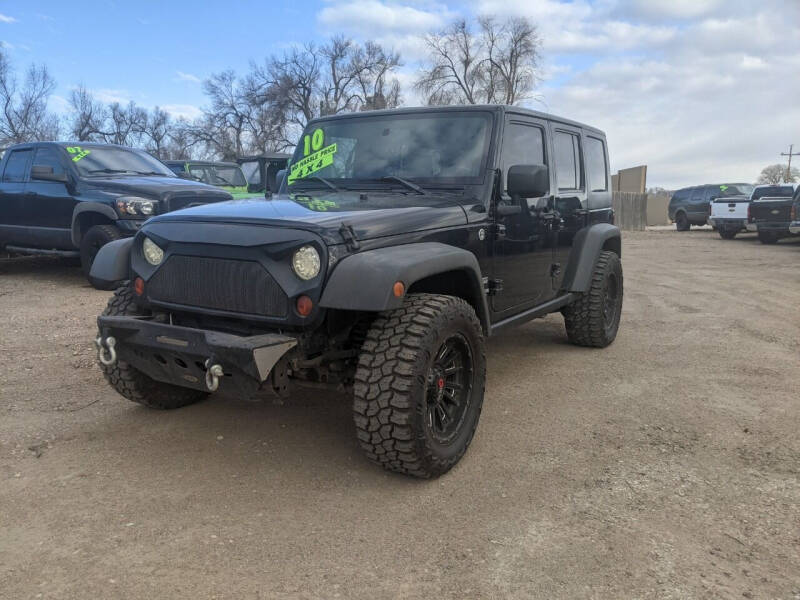 2010 Jeep Wrangler Unlimited for sale at HORSEPOWER AUTO BROKERS in Fort Collins CO