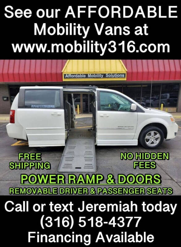 2008 Dodge Grand Caravan for sale at Affordable Mobility Solutions, LLC - Mobility/Wheelchair Accessible Inventory-Wichita in Wichita KS