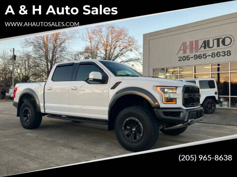 2018 Ford F-150 for sale at A & H Auto Sales in Clanton AL