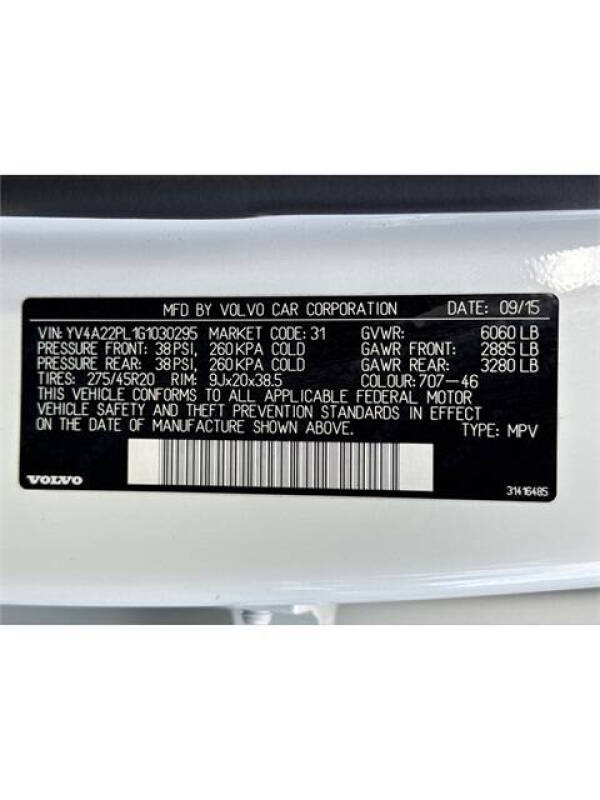 2016 Volvo XC90 T6 Inscription