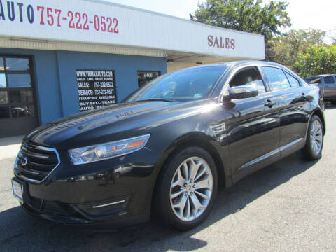 2013 Ford Taurus for sale at Trimax Auto Group in Norfolk VA