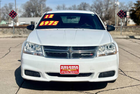 2012 Dodge Avenger SE