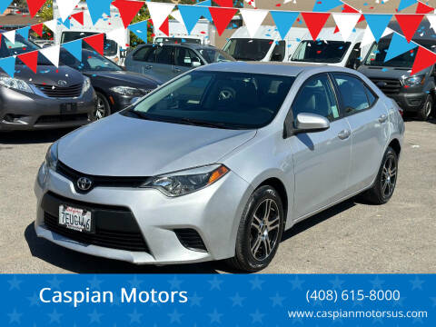 2014 Toyota Corolla for sale at Caspian Motors in Hayward CA