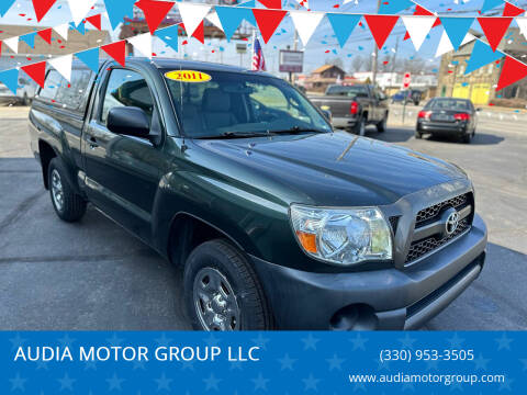 2011 Toyota Tacoma for sale at AUDIA MOTOR GROUP LLC in Austintown OH