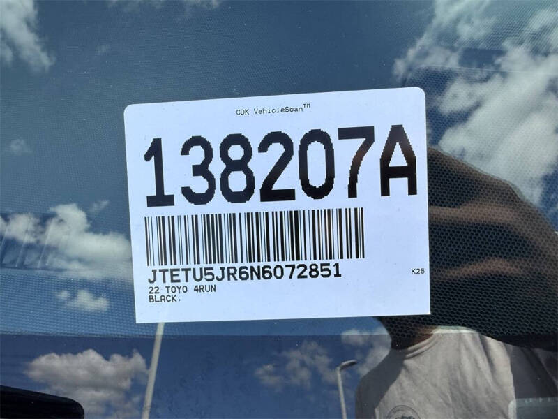 2022 Toyota 4Runner Trail Special Edition