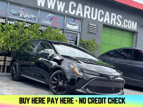 2022 Toyota Corolla Hatchback for sale at CARUCARS LLC in Miami FL